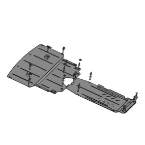 Bronex защита двигателя, КПП, радиатора Lexus IS 250 Standard