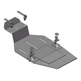 Bronex защита редуктора заднего моста Ford Kuga 2008-2013 Standard