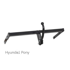 Фаркоп съемный на 2 болта - Hyundai Pony