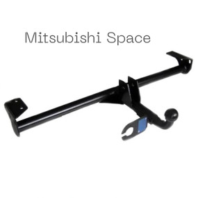 Фаркоп съемный на 2 болта - Mitsubishi Space Wagon