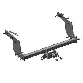 Фаркоп съемный на 2 болта на пластине кованый - Mazda BT Mazda BT 50I пикап 2006-2011