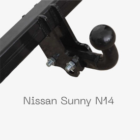 Фаркоп цельносварной усиленный - Nissan Sunny N14