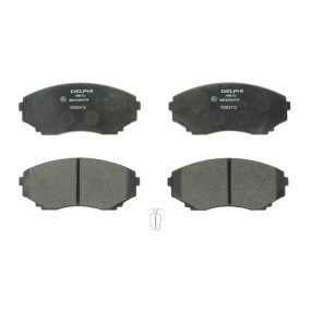 Тормозные колодки дисковые Delphi LP1095
