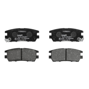 Тормозные колодки дисковые Delphi LP954
