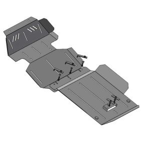 Bronex защита двигателя, КПП, радиатора Great Wall Wingle 5 2011- Standard