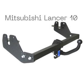 Фаркоп съемный на 2 болта - Mitsubishi Lancer 10 Sport Седан 2013-, Lancer 10 Sport хэтчбек 2008-