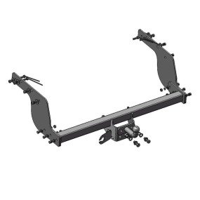 Фаркоп съемный на 2 болта на пластине кованый - Mazda BT Mazda BT 50I пикап 2006-2011