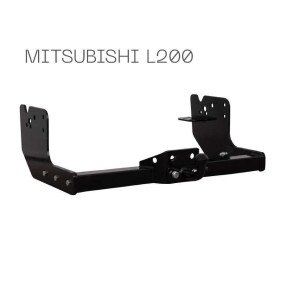 Фаркоп съемный на 2 болта на пластине кованый - Mitsubishi L200 Европа