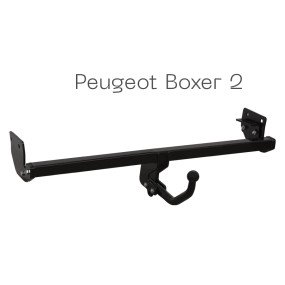 Фаркоп съемный на 2 болта на пластине литой - Peugeot Boxer 2