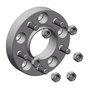 Проставки для вылета колес на Volkswagen 30 мм 5x130 dia 84,1 (STUD14x1.5)