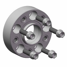 Проставки для вылета колес на Mercedes-Benz 40 мм 5x112 dia 66,6 (NUT14x1.5)
