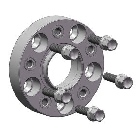 Проставки для вылета колес на Nissan 30 мм 5x114,3 dia 66,1 (NUT12x1.5)