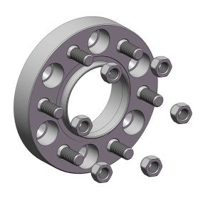 Проставки для вылета колес на Ford 30 мм 6x135 dia 87,1 (STUD14X1.5)