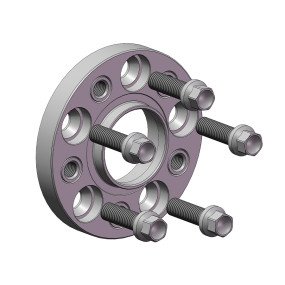 Проставки для вылета колес на Ssang Yong 20 мм 5x112 dia 66,6 (NUT15x1.25)