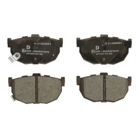 Тормозные колодки дисковые Delphi LP1073