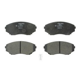 Тормозные колодки дисковые Delphi LP1095
