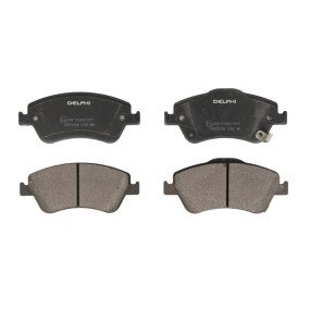 Тормозные колодки дисковые Delphi LP2102