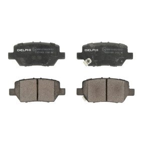 Тормозные колодки дисковые Delphi LP2160