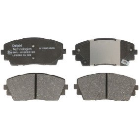 Гальмівні колодки дискові Delphi LP2296