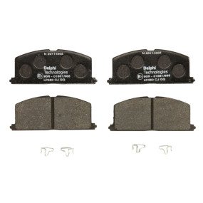 Тормозные колодки дисковые Delphi LP460