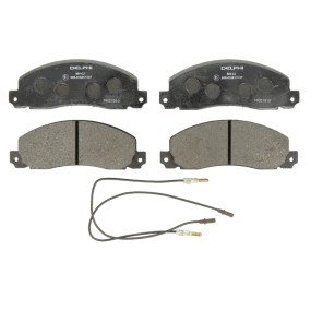 Тормозные колодки дисковые Delphi LP504