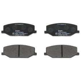 Тормозные колодки дисковые Delphi LP527