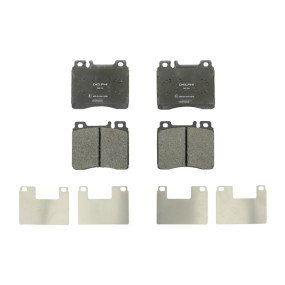 Тормозные колодки дисковые Delphi LP842