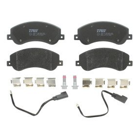 Тормозные колодки дисковые TRW GDB1724